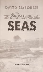 Tapa de To brave the seas