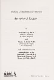 Tapa de Behavioral support