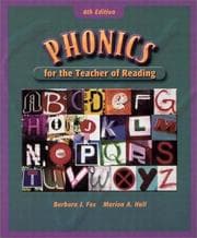 Tapa de Phonics for the teacher of reading
