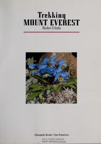 Tapa de Trekking Mount Everest