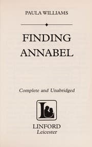 Tapa de Finding Annabel