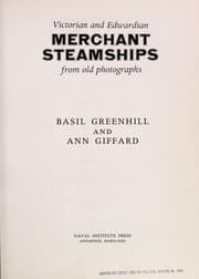 Tapa de Victorian and Edwardian merchant steamships from old photographs