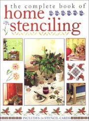 Tapa de The complete book of home stenciling