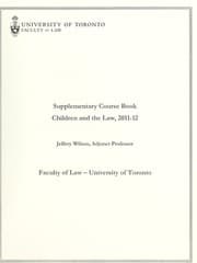 Tapa de Children and the law