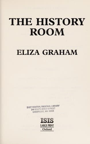 Tapa de The history room
