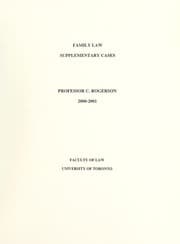Tapa de Family law