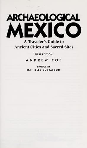 Tapa de Archaeological Mexico
