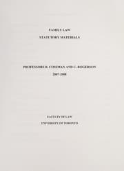 Tapa de Family law