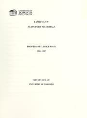 Tapa de Family law
