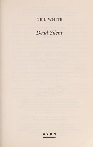 Tapa de Dead silent