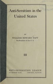 Tapa de Anti-Semitism in the United States