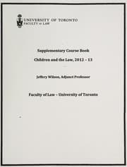 Tapa de Children and the law