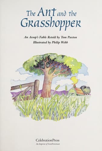 Tapa de The ant and the grasshopper