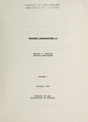 Tapa de Business organizations II