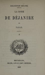 Tapa de La robe de Déjanire