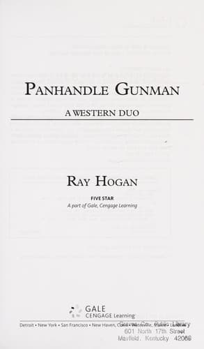 Tapa de Panhandle gunman