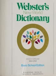 Tapa de Webster's New World dictionary