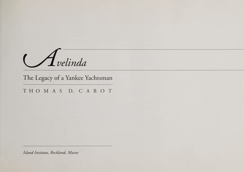 Tapa de Avelinda