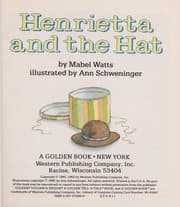 Tapa de Henrietta and the hat