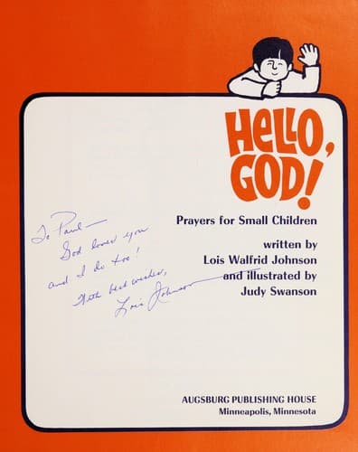 Tapa de Hello, God!