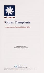 Tapa de Organ transplants