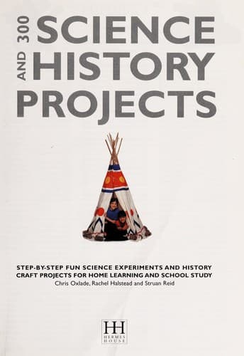 Tapa de The science and history project book