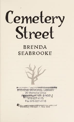 Tapa de Cemetery Street