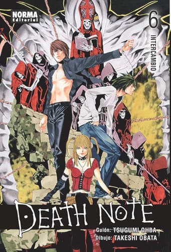 Tapa de Death note. Intercambio