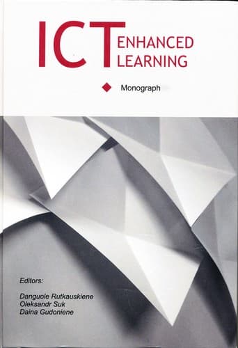 Tapa de ICT Enhanced learning : Monograph