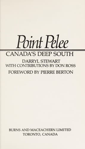 Tapa de Point Pelee