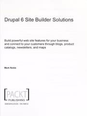 Tapa de Drupal 6 site builder solutions