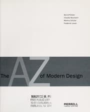 Tapa de The A-Z of modern design