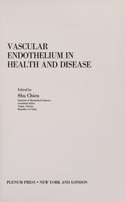 Tapa de Vascular endothelium in health and disease