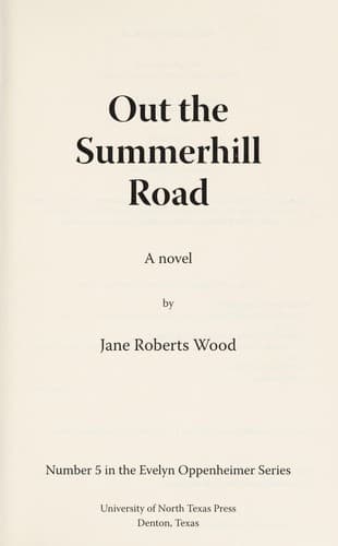 Tapa de Out the Summerhill Road