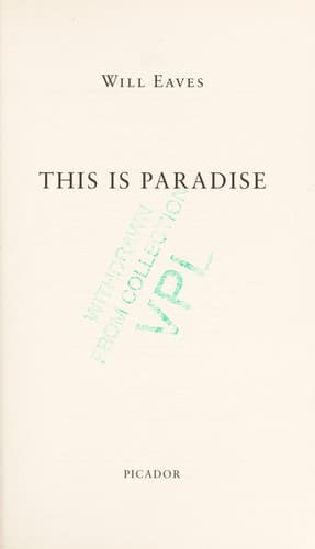 Tapa de This is paradise