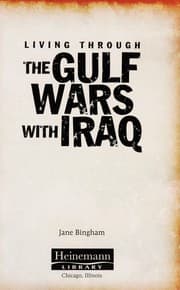 Tapa de The Gulf wars with Iraq