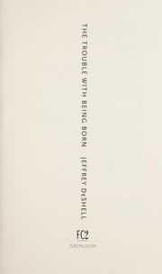 Tapa de The trouble with being born