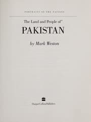 Tapa de The land and people of Pakistan