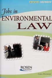 Tapa de Jobs in environmental law