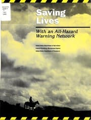 Tapa de Saving lives with an all-hazard warning network