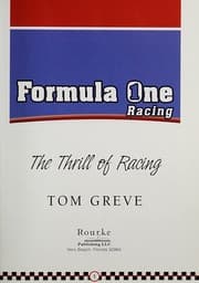 Tapa de Formula one racing