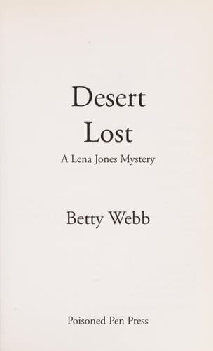 Tapa de Desert lost