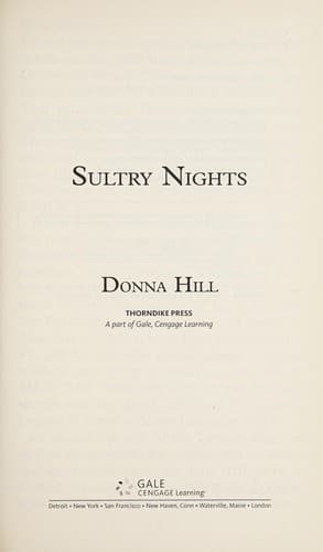 Tapa de Sultry nights