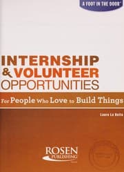 Tapa de Internship & volunteer opportunities for people who love to build things