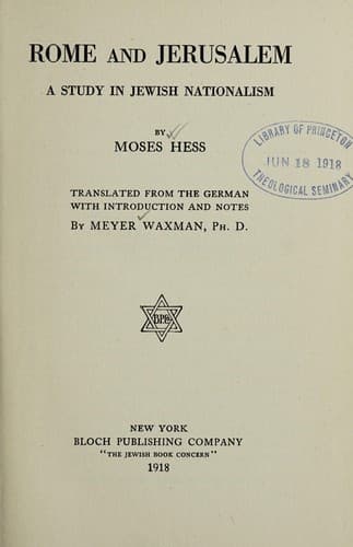 Tapa de Rome and Jerusalem