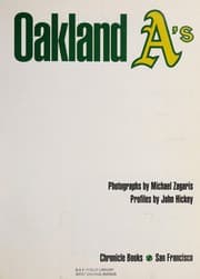 Tapa de Oakland A's