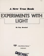Tapa de Experiments with light