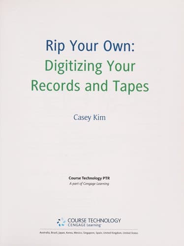Tapa de Rip your own
