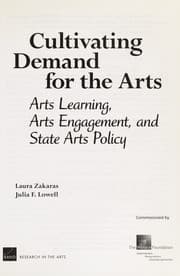 Tapa de Cultivating demand for the arts