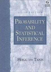 Tapa de Probability and statistical inference